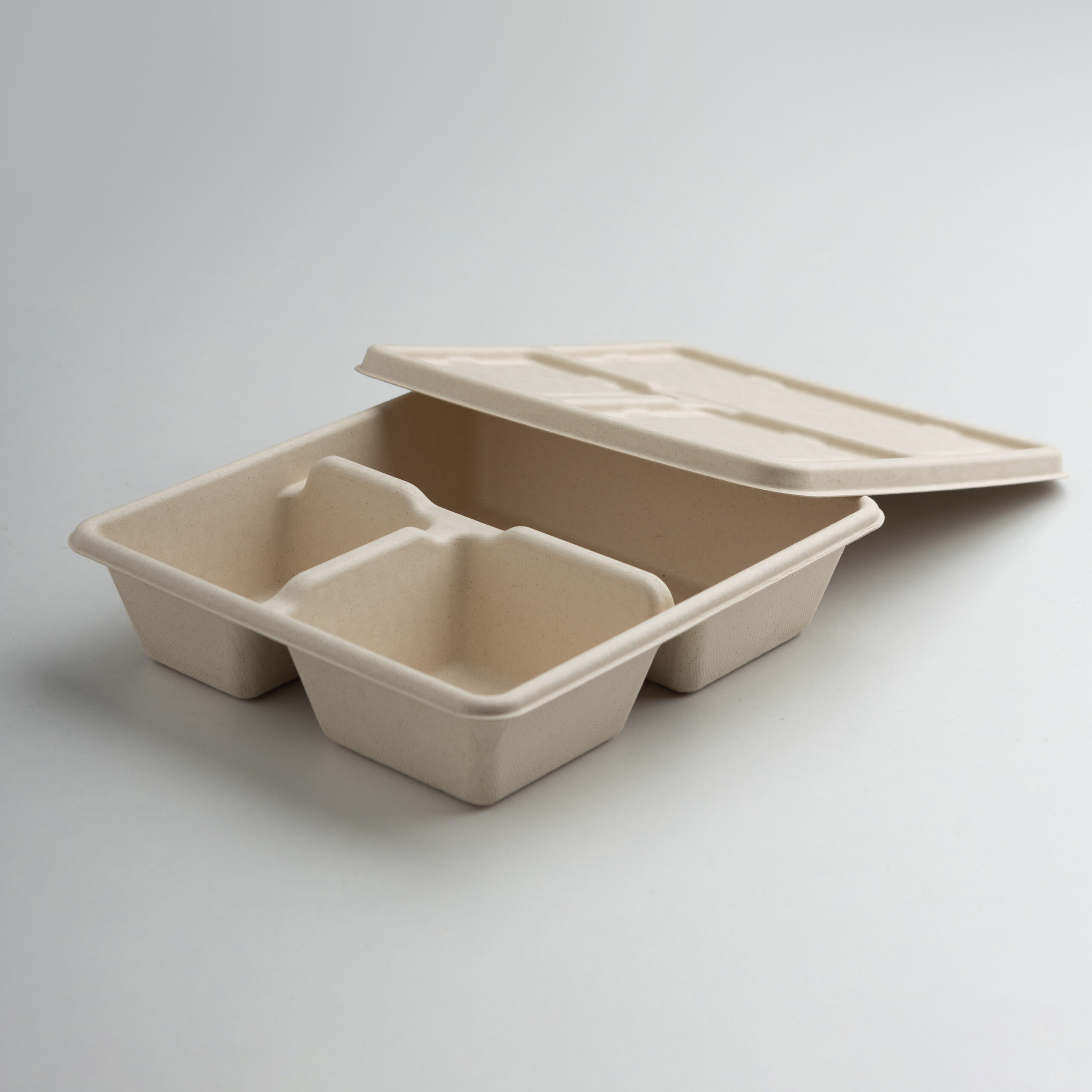 <b>3-Compartment Bento Base</b><br>(1100ml)